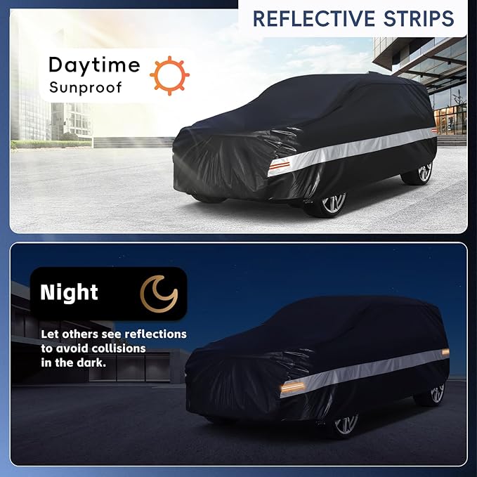 10 Layers SUV Car Cover Custom Fit - Image 4