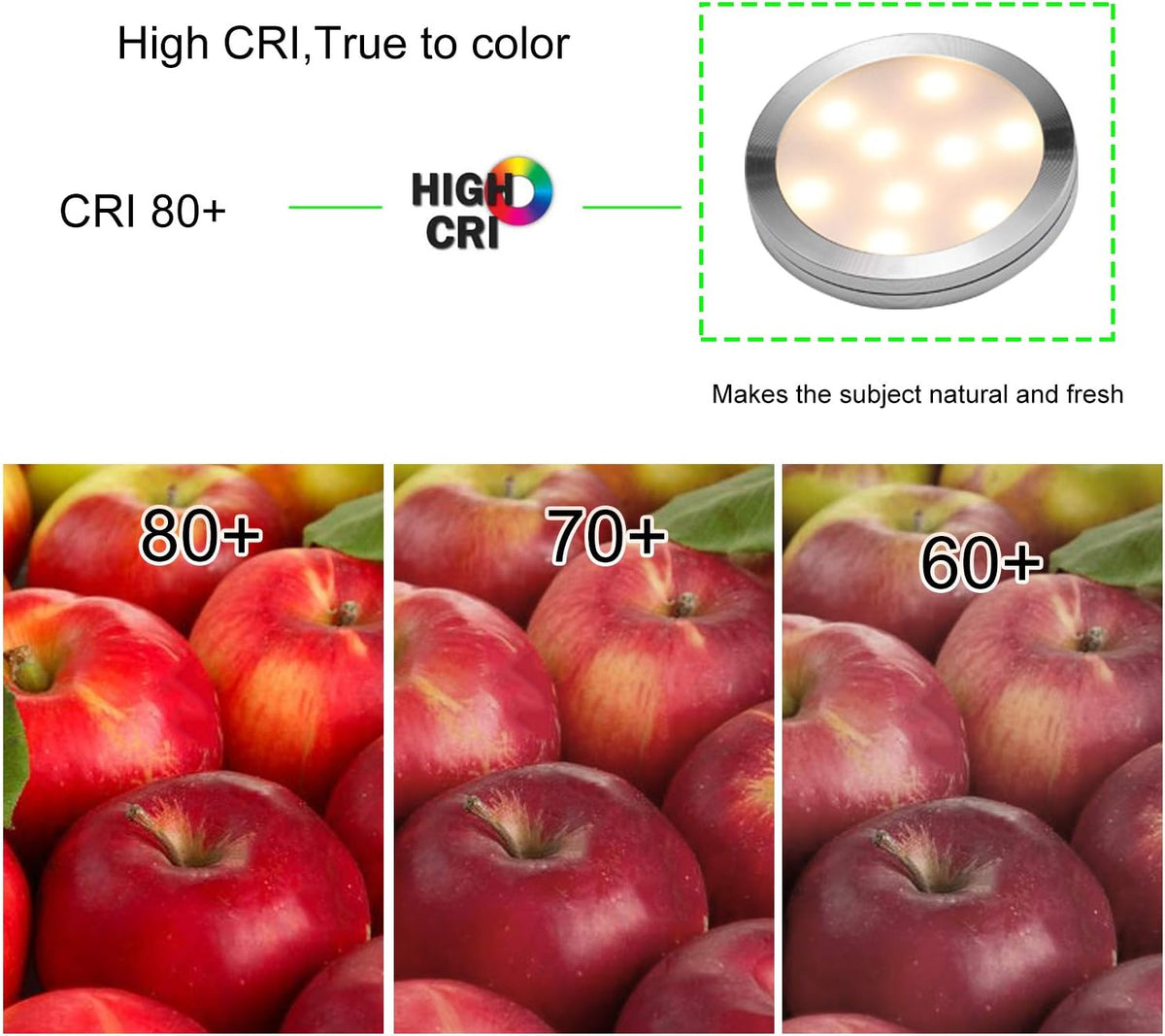 aiboo linkable under cabinet led lighting 12v dimmable, package contents