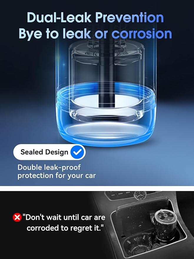 Ceeniu Smart Car Air Fresheners, New smell experience by Ultrasonic mist - Image 7