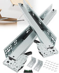 onemake undermount soft close drawer slides with rear, main product view