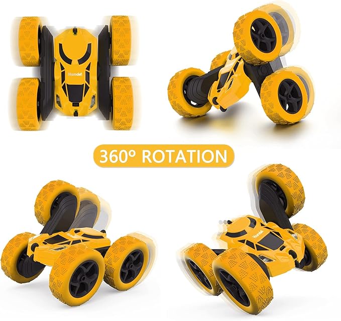 Remote Control Car Double Sided 360°Rotating 4WD RC Cars - Image 2