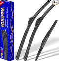 3 wipers Replacement for 2010-2015 Toyota prius/2012-2015 Toyota Prius by ROOPPA