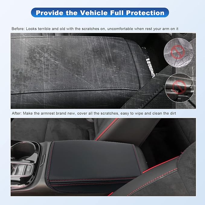 CDEFG for Santa Cruz 2022 2023 Pickup Truck Center Console Cover Armrest Cover - Image 4