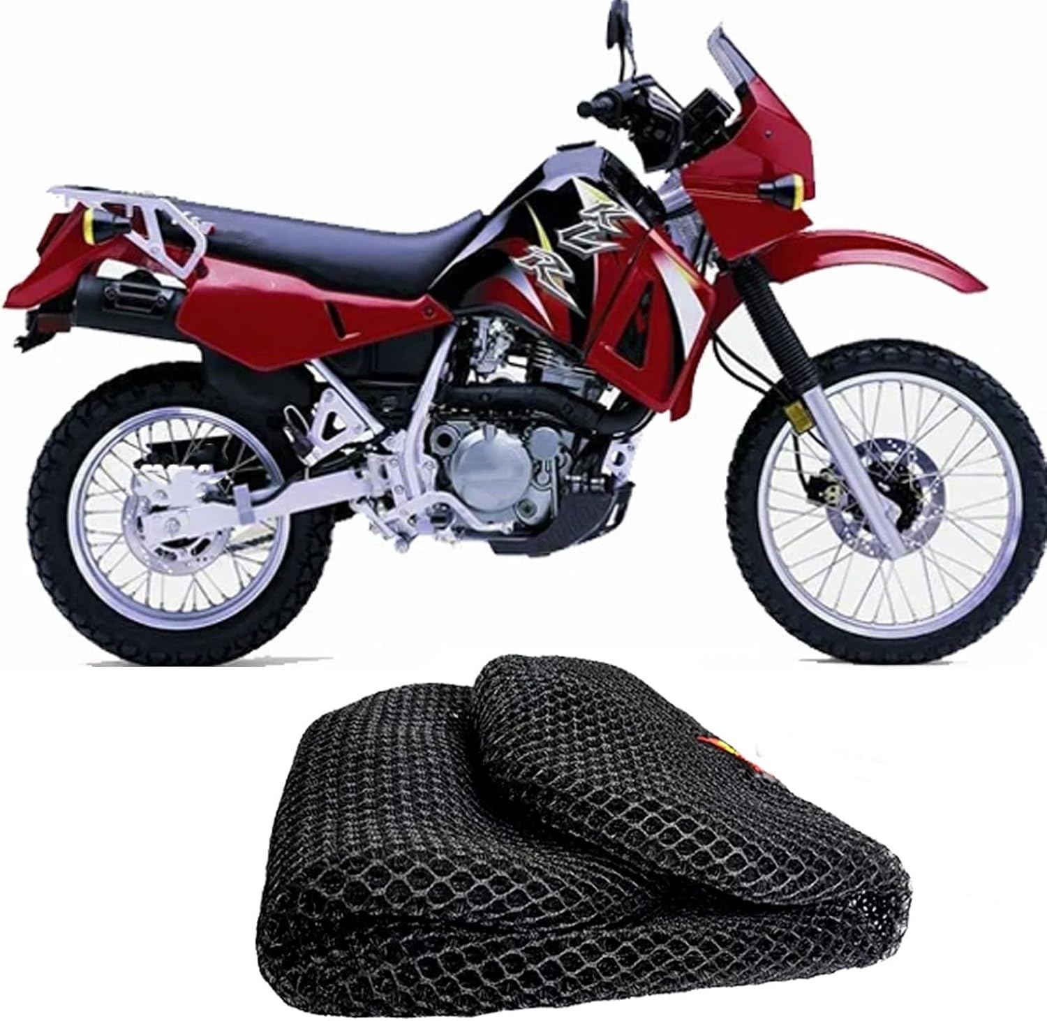 for KLR 650 KLR650 2008-2023 2024 2025 Motorcycle Seat Cover Seat Covers Seat Protect Cushion 3D Honeycomb Mesh Seat Cushion