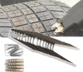 V/U-Shape Engraving Blades (4mm), Tyre Grooving Blade (20pcs), Fast Material Penetration + Cutting Depth Control, Thermal Conduction/Smooth Cutting, for Tire Grooving Machines,W1