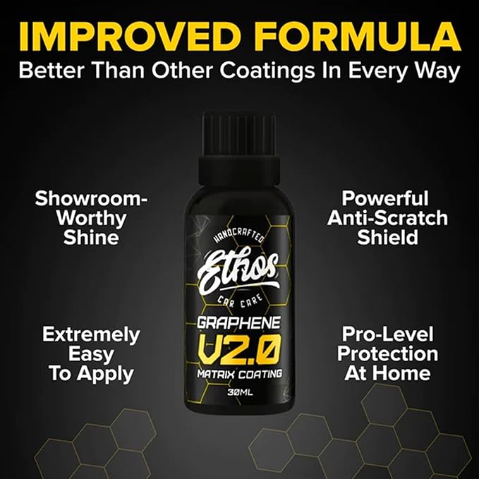 Ethos Handcrafted Car Care Graphene Matrix Coating - Image 3
