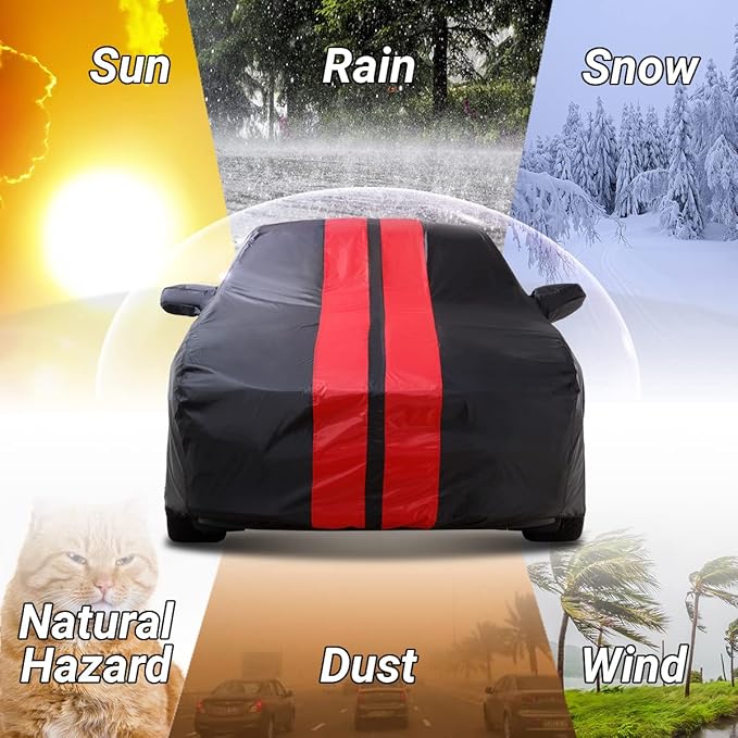 iCarCover Custom Car Cover for 1993-2002 Chevy Camaro STD, SS Waterproof All - Image 6