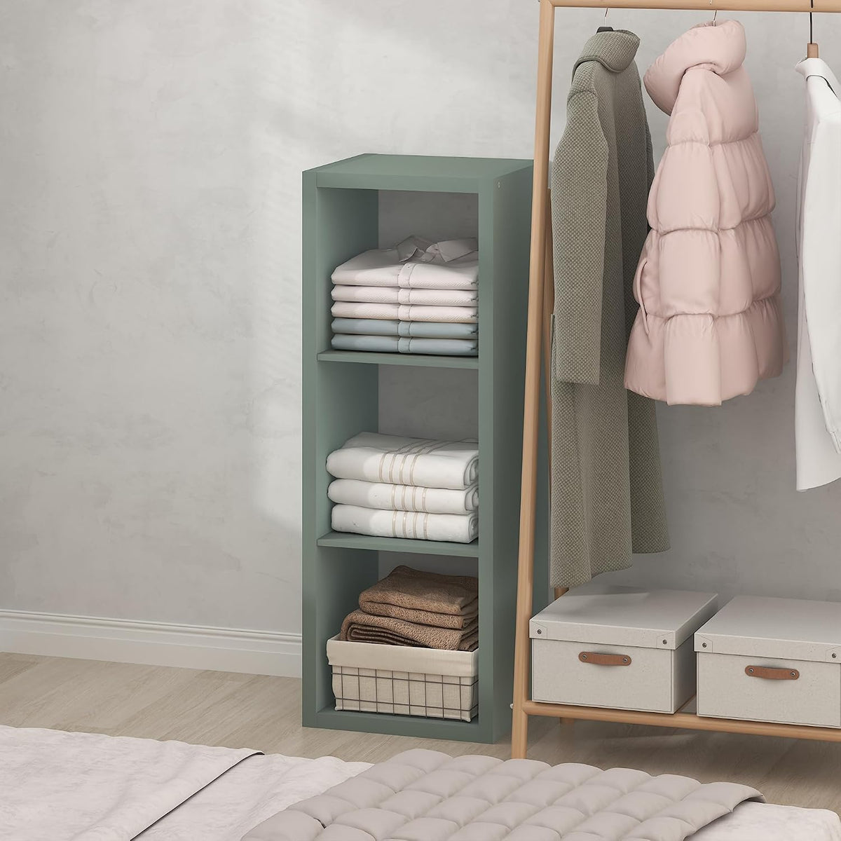 furinno cubic extra thick 3-cube closet organizers and, main product view