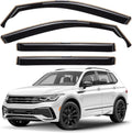 window deflectors smoke tinted in-channel side window vent, main product view