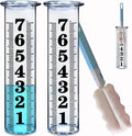 7 Inch Plastic Rain Gauge Replacement Tube, Upgrade Freeze Proof Outdoor Rain by JMBay