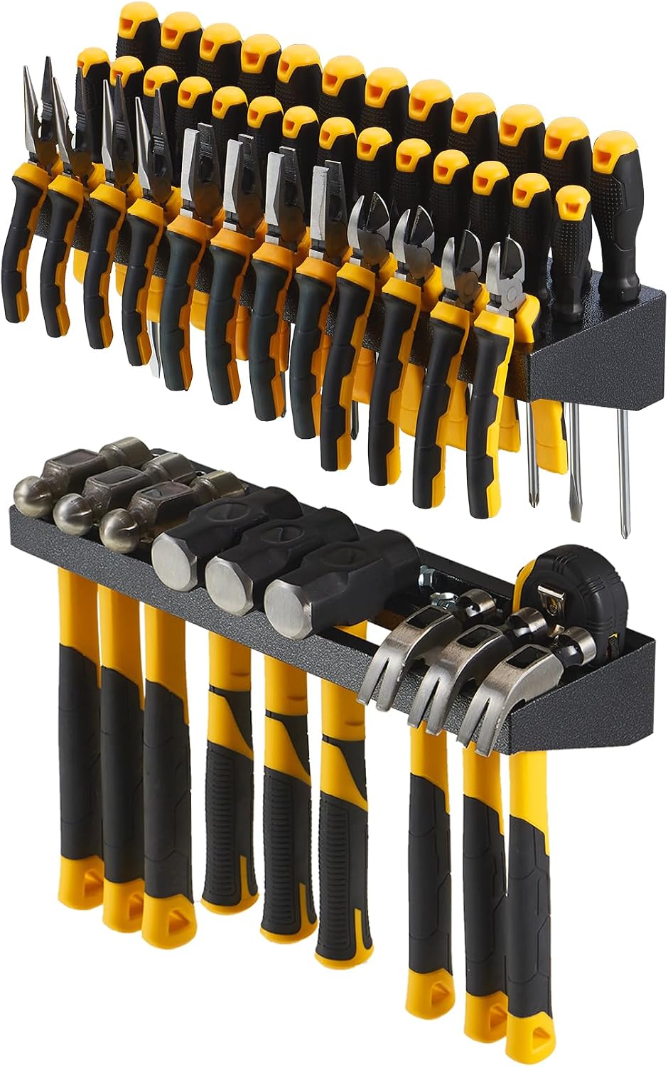 wall mount hand tool organizer, screwdriver organizer, pliers, main product view