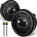 4.5" Motorcycle fog Lights 2PCS, Round LED Fog Lamps for Motorcycle Harley Davidson Accessories Electra Street Glide Heritage Softail Classic Road King