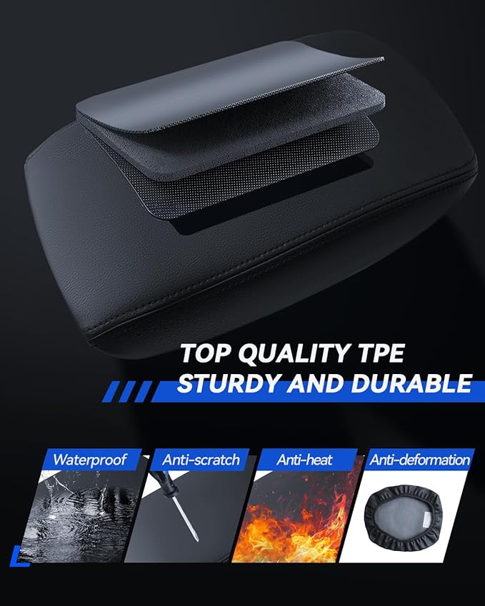Armrest Cover for Volvo XC60 2018-2024 2025 Accessories Center Console Middle - Image 6