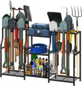 keomaisyto Garden Tool Organizer, Heavy Duty Yard Tool Tower Rack