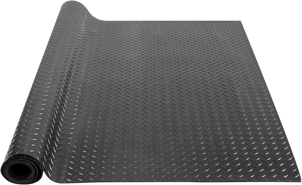 VEVOR Diamond-Plate Flooring Roll, SBR Rubber Mat, Gym & Garage Industry