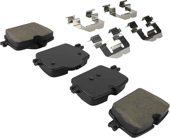 Premium Ceramic Rear Brake Pads Compatible - Image 2