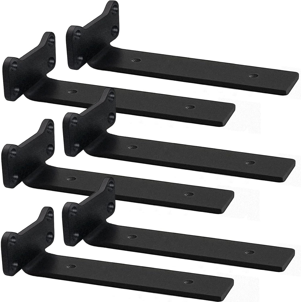 floating shelf brackets heavy duty industrial l shelf, main product view