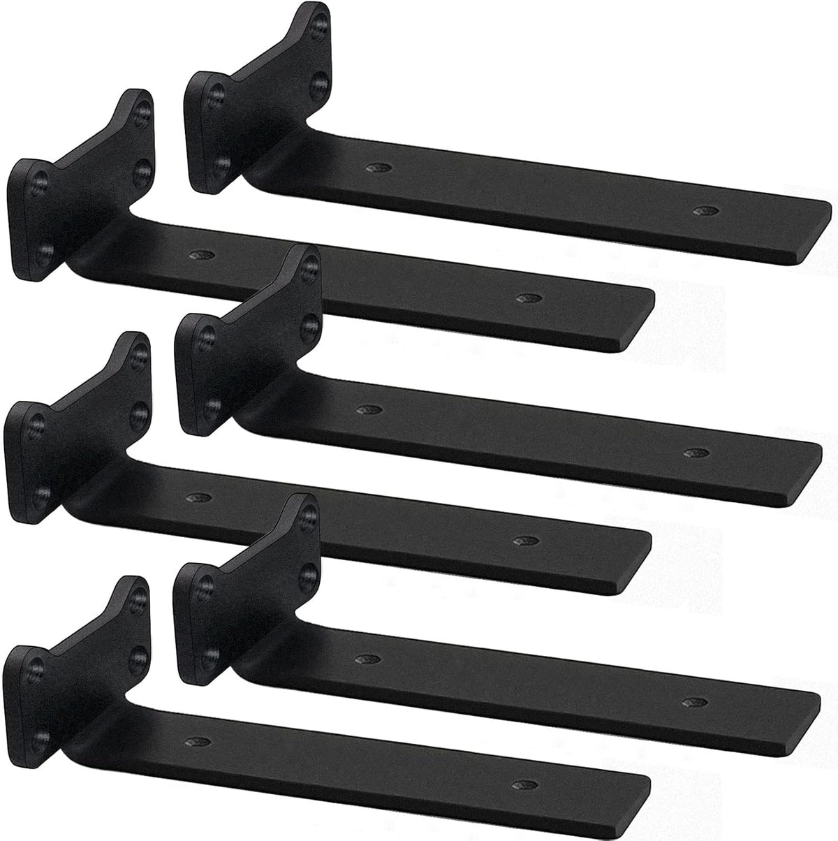 floating shelf brackets heavy duty industrial l shelf, main product view