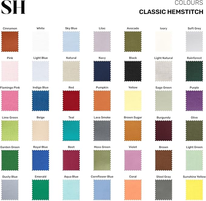 Solino Home Linen Pumpkin Table Runner 120 Inches Long - 100% Pure Linen Hems...
