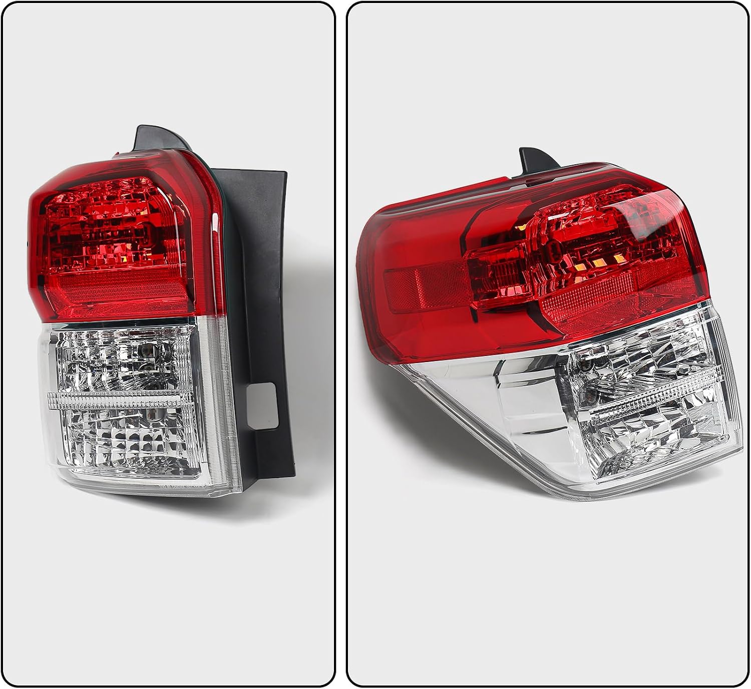 Huray Left Tail Light for Toyota 4Runner 2010 2011 2012 2013 81561-35360 | OE Tail Lamp Brake Light Replacement Driver Side