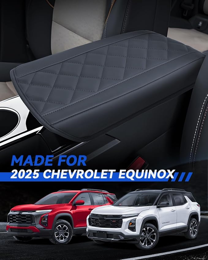 Armrest Cover for Chevrolet Equinox LT, RS 2025 Accessories Center Console - Image 2