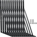 l14 x h 10" black heavy duty shelf, main product view