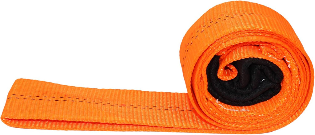 HFS(R) Tree Saver, Winch Strap, Tow Strap 30,000 Pound Capacity (3X8FT, Orange)
