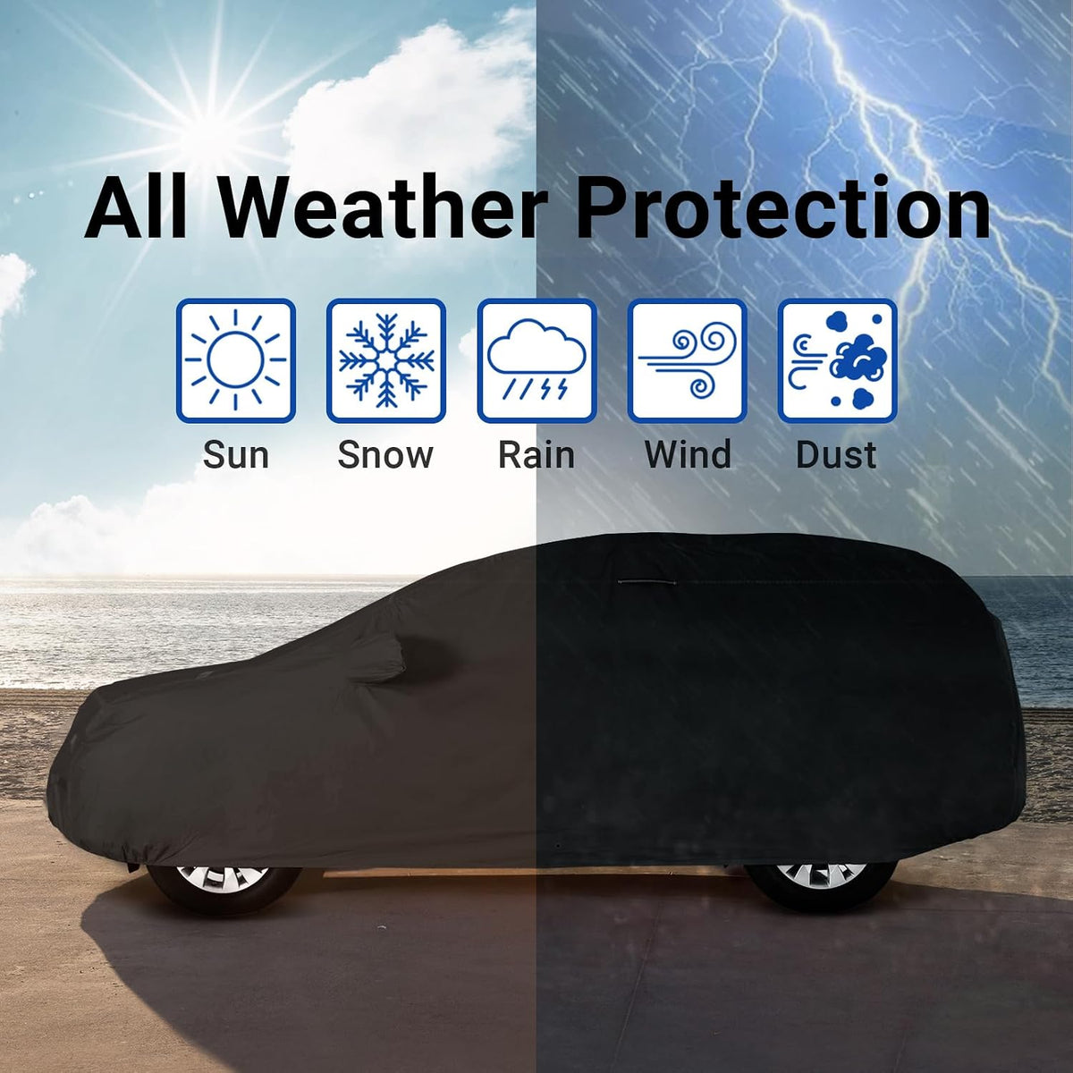 icarcover car cover waterproof all weather for 1933-1942, view 9