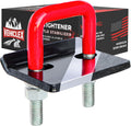 Vehiclex Anti-Rattle Hitch Tightener Clamp for 1.25" to 2" Receivers - Galvanized Heavy-Duty Stabilizer with 0.44" U-Bolt, Rust-Proof for Trailers & Trucks