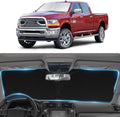 Sun Shade for Dodge RAM 2500 3500 2013-2025 2026 Truck Accessories Front Window by SLOGENTO