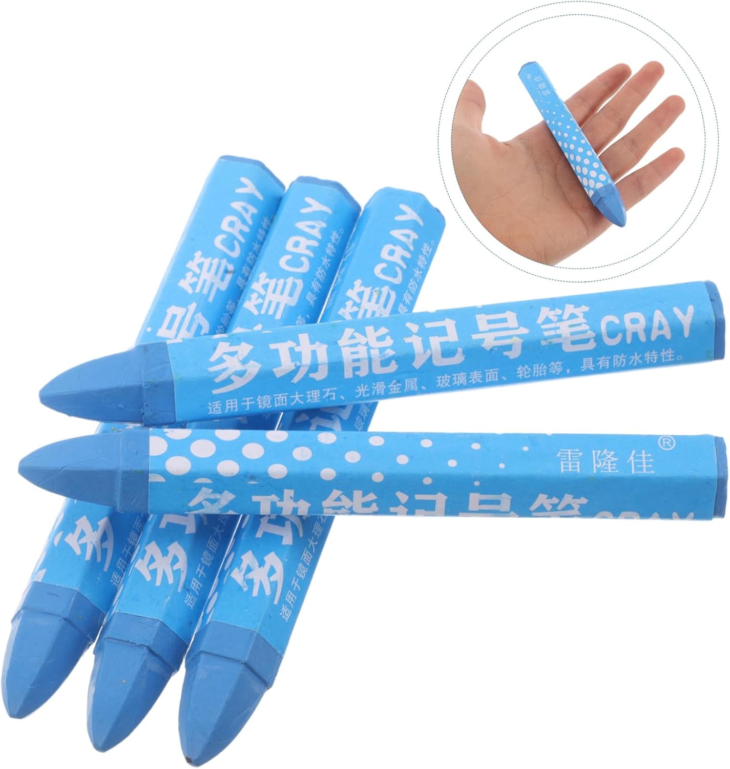 5pcs Tire Marking Crayon Easy Use Tire Paint Markers for Temporary Car Maintenance