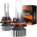 SEALIGHT 9004/HB1 Fog Bulb, 32000LM Ultra-Bright, 6000K Pure White, 3-Minute Plug-and-Play, 1:1 Size, Powersports Accessory, Pack of 2