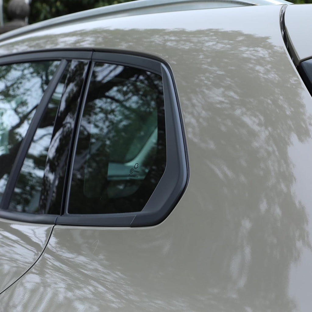 ABS Matte Black Rear Window Trim Molding Covers for 2023-2026 Mazda CX-50, Flat Black Outside D Pillar Post Molding Cover Trims Compatible with Mazda CX50 CX 50 Hybrid 2024 2025