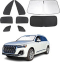 TINGLU Window Shades for Audi Q7 SUV 2016-2025 Accessories Side Full Windows