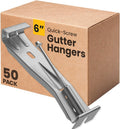 quick-screw 6" gutter hangers - heavy duty hidden, main product view