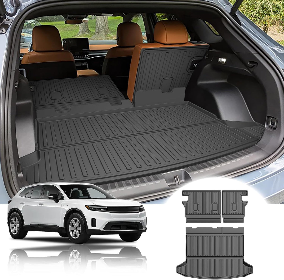 Cargo Liner with Backrest Mat Fit