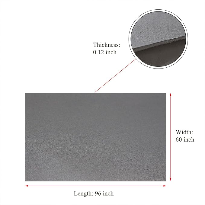 Suede Headliner Fabric with Foam Backing - Image 3