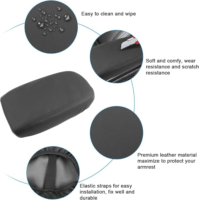SXCY for 2025 XC40 Armrest Cover for Volvo XC40 2018-2025 Accessories 2025 XC40 - Image 5
