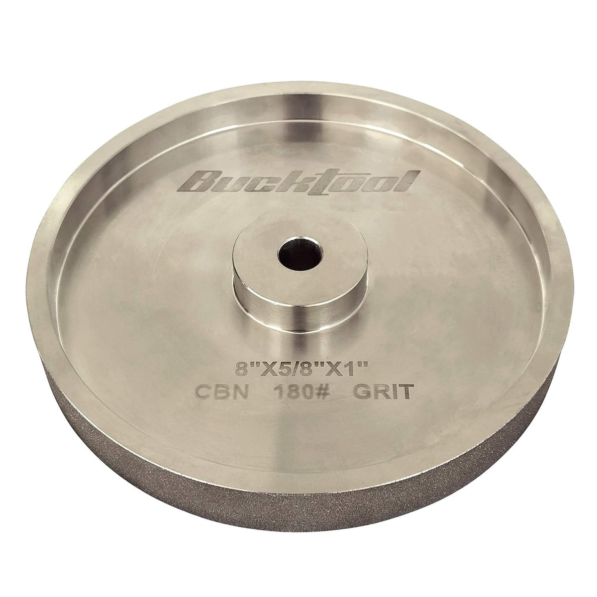 bucktool 180 grit 8-inch cbn grinding wheel, 1-inch, main product view
