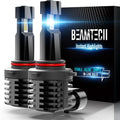BEAMTECH 9005 Fog Light Bulb, HB3 Fog Bulb 6500K Fog Light or ATV UTV Off Road
