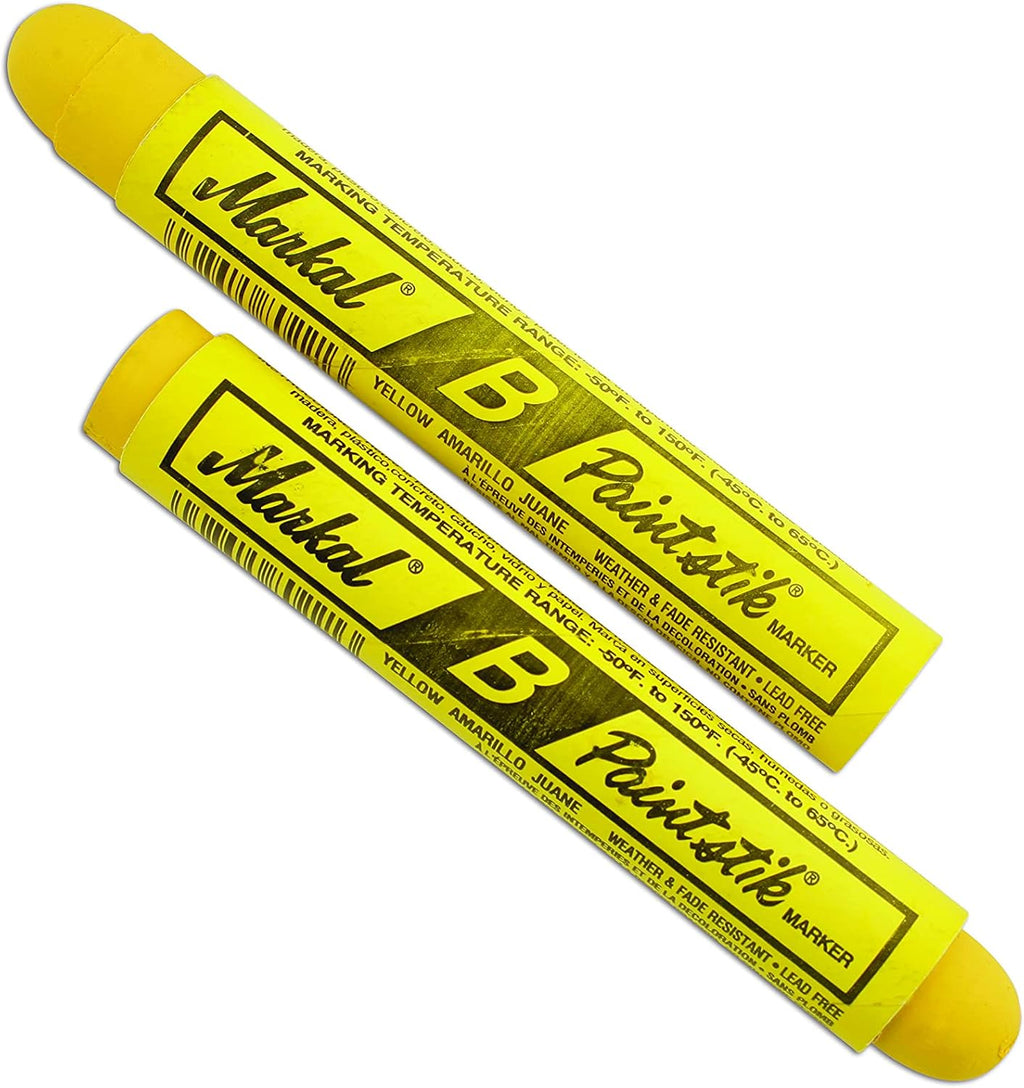 CONNECT 35100 Tyre Marker Pens-Yellow (Box of 12)