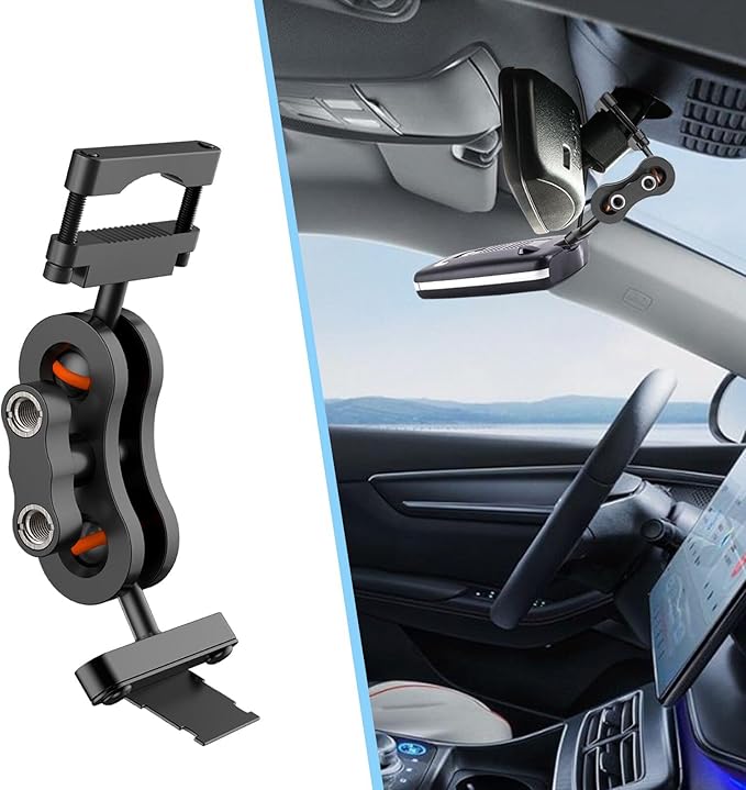 Radar Detector Rearview Mirror Rod Mounting Bracket and Radar Direct Power Cord - Image 2