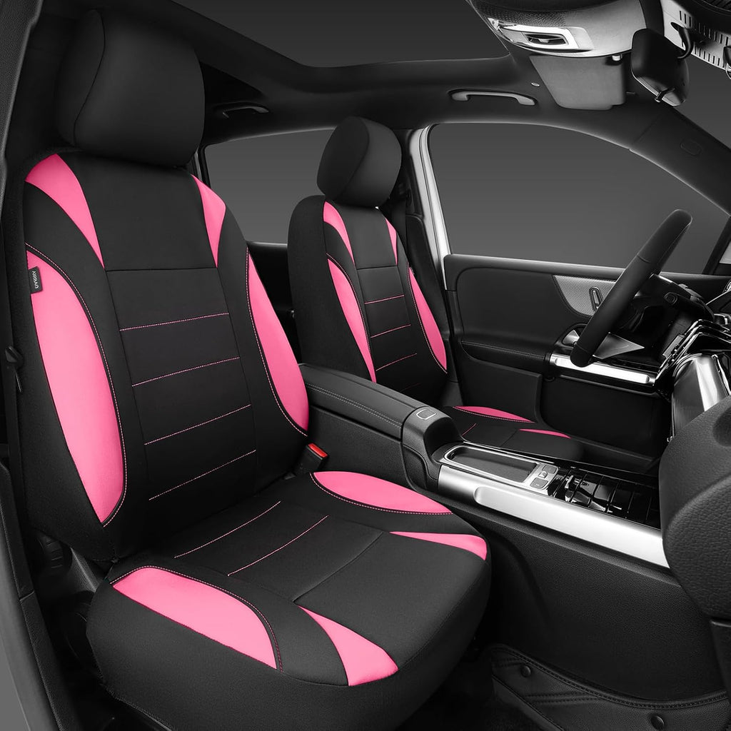 car pass waterproof car seat covers full sets shown in use