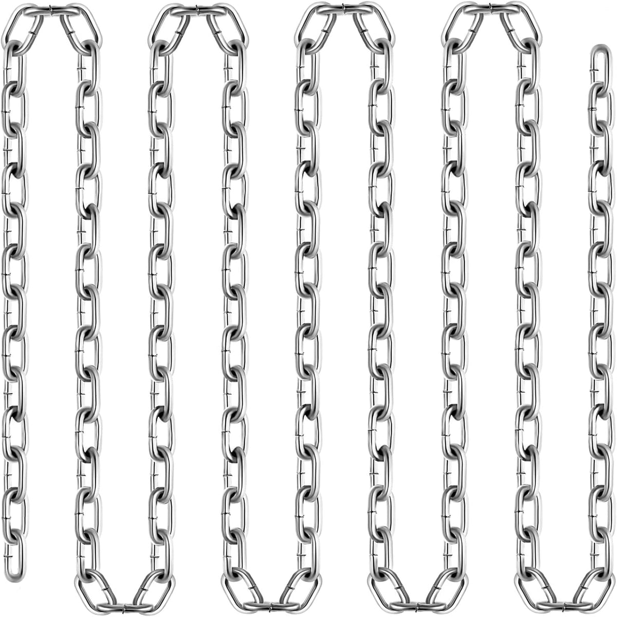 vevor grade 30 chain 3/16 inch by 100ft, main product view