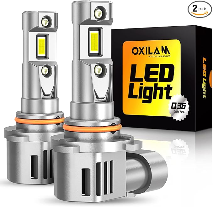 OXILAM 9005/HB3 LED Bulbs 40000LM 900% Ultra-Bright, 3 Min Quick Install