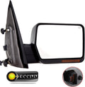 Passenger Side Heated Towing Mirrors Fits 2004 2005 2006 for Ford for F150 Pickup Truck, Power Adjusted View Mirror with Turn Signal Indicator