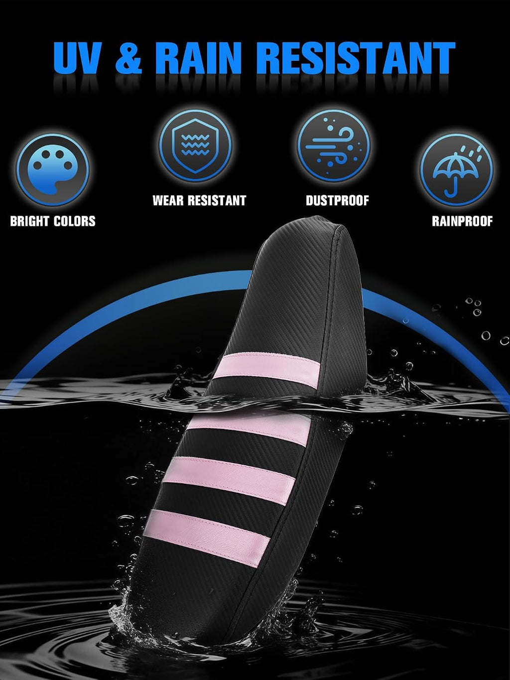 Electric Dirt Bike Seat Cover for Talaria Sting MX3/R MX4 MX5 PRO Pink,High Elastic Leather