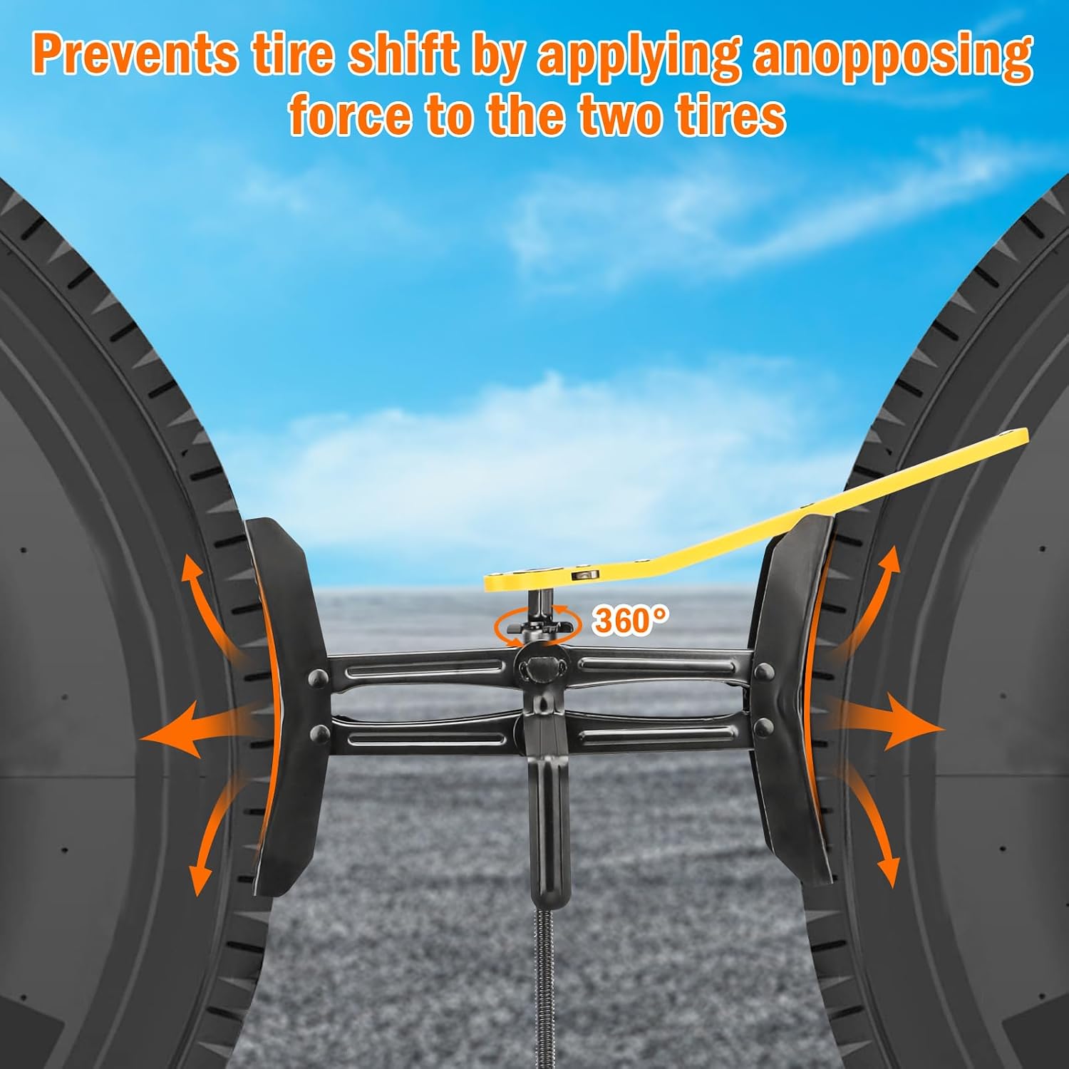 Lafati Camper Wheel Chock Stabilizer 2 Sets for RV Travel Trailer Heavy Duty X-Shaped RV Stabilizer Wheel Chock Anti-Move Tire Wheel Chock