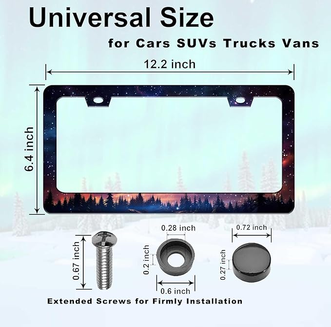 Universal License Plate Frame - Image 4