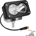 Baja Light for Ebike,Baja Light for Ridstar Q20,Universal 3 Pin Plug | White High Beam 20W 6000-6500K Compatible with Ridstar Q20 Lite/Q20 Pro, Ebike, Motorcycle & ATV